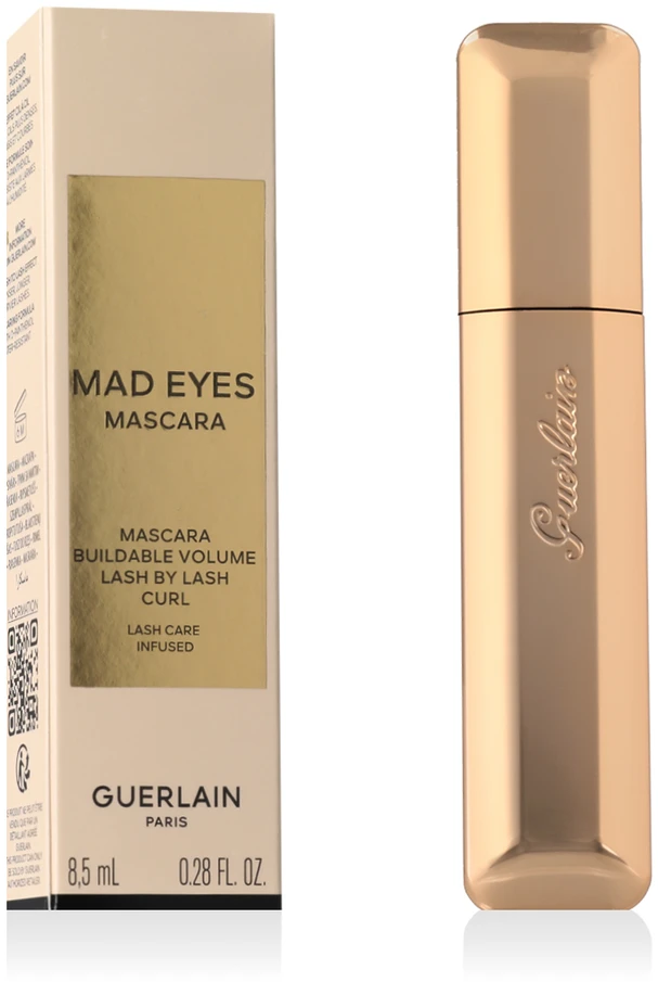 Guerlain Mad Eyes Blakstienų tušas Volume blakstienų tušas, atspalvis: 01-Mad Juodas, 8.5 m