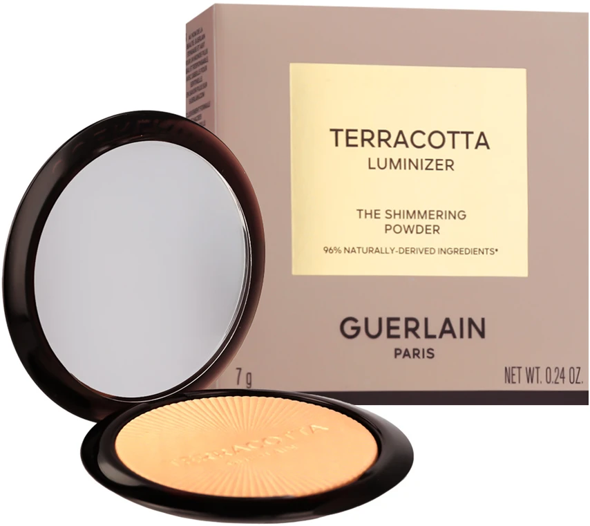 „Guerlain Terracotta Luminous Bronzing Powder“ bronzinė pudra „00 Ivory“ 1 vnt.