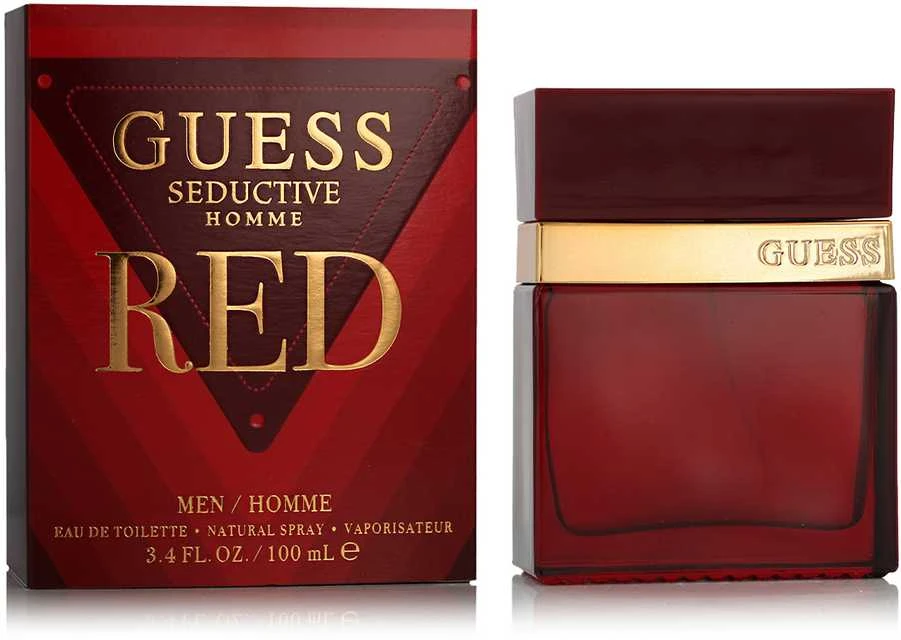 GUESS Seductive Homme Raudona EDT tualetinis vanduo vyrams, 100 ml