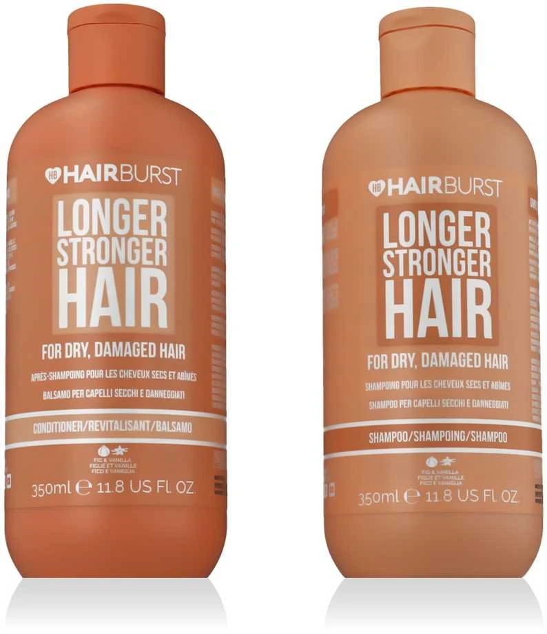 HAIRBURST šampūno ir kondicionieriaus rinkinys sausiems, pažeistiems plaukams