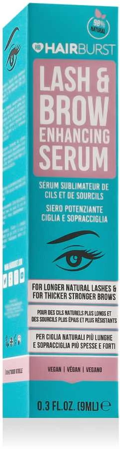 HairBurst Lash & Brow Enhancing Serum Blakstienos Care, 9 ml