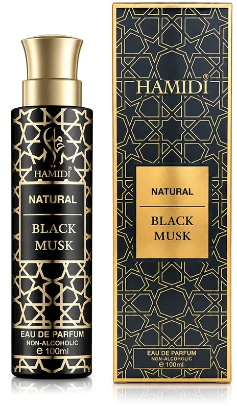 Hamidi Natural Juodas Musk - parfémová voda bez alkoholu