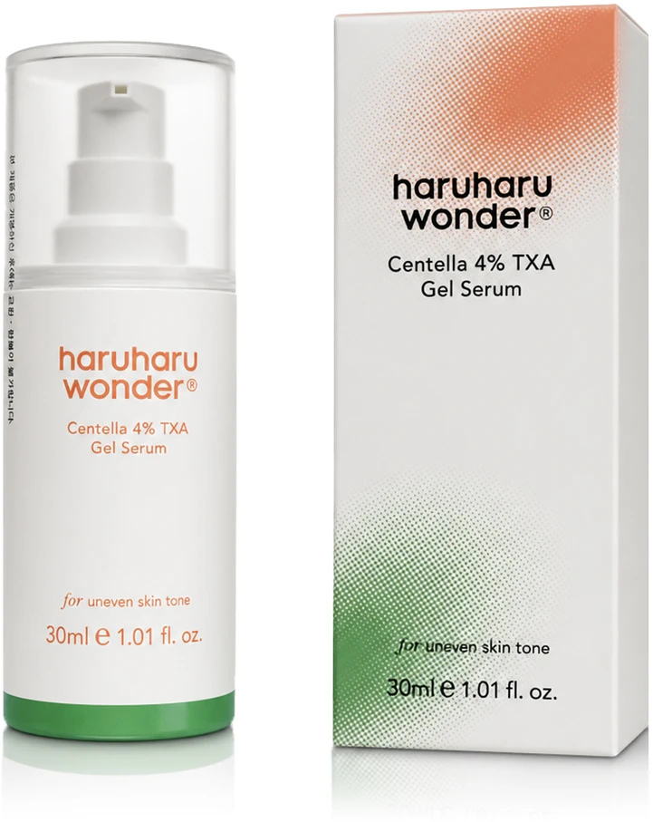 Haruharu Wonder Centella 4% TXA Dark Spot Go Away Serum veido serumas, 30 ml