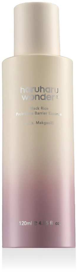 Haruharu Wonder Black Rice Probiotics Barrier Essence Raminamoji Veido Esencija, 120 ml