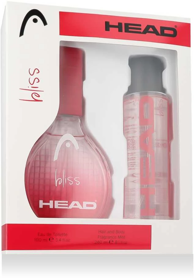 HEAD Bliss rinkinys moterims (EDT, 100 ml + kūno purškiklis, 240 ml)
