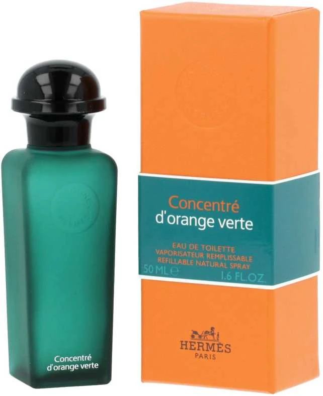 Tualetinis vanduo vyrams Hermes Concentré D'oranžinis Verte Eau De Toilette Sprayy, 50ml