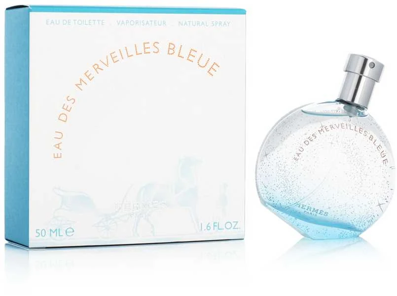 Hermès Eau Des Merveilles Bleue tualetinis vanduo, purškiamas 50ml
