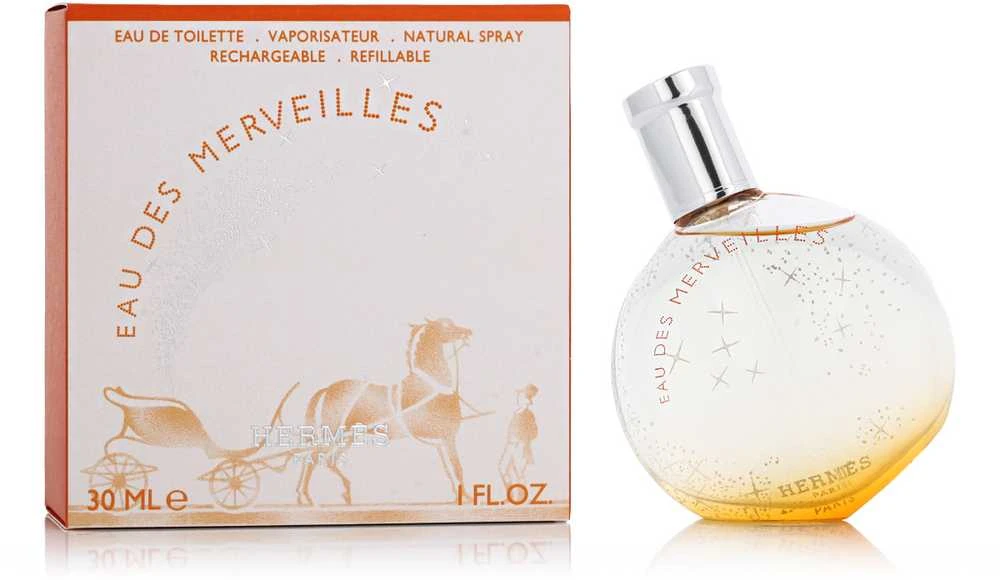 Hermes Eau Des Merveilles EDT Purškiklis, 30 ml