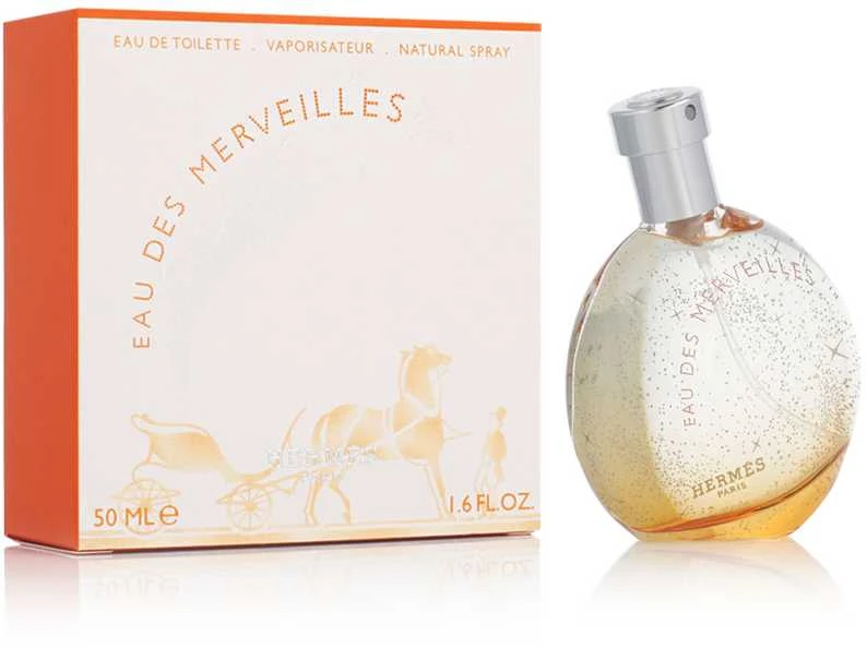 Tualetinis vanduo Hermès Eau Des Merveilles Eau De Toilette Purškiklis 50ml
