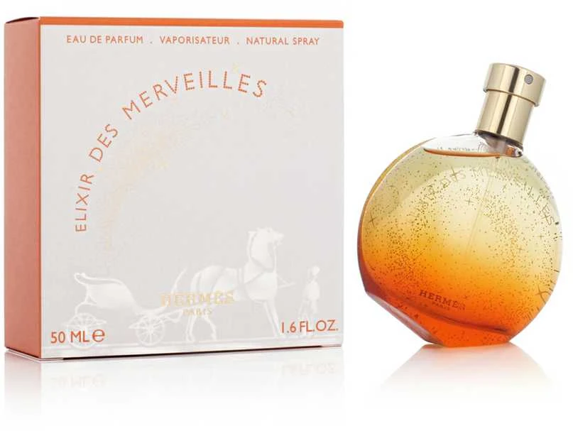Hermes Eliksyras Des Merveilles EDP parfumuotas vanduo moterims, 50 ml