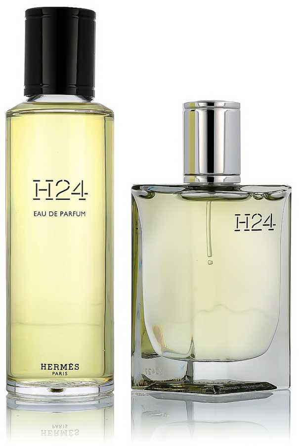 Set Hermes: H24 Eau De Parfum For Men, 30 ml + H24 Eau De Parfum For Men Refill Papildomas, 125 ml