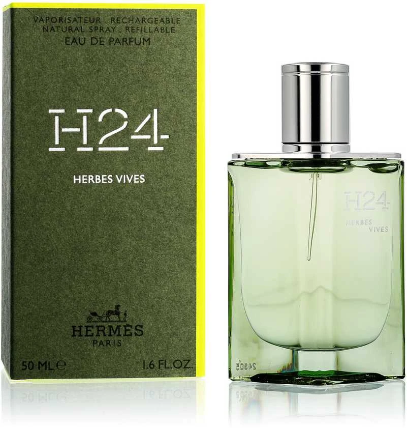 Hermès H24 Herbes Vives EDP parfumuotas vanduo vyrams, 50 ml