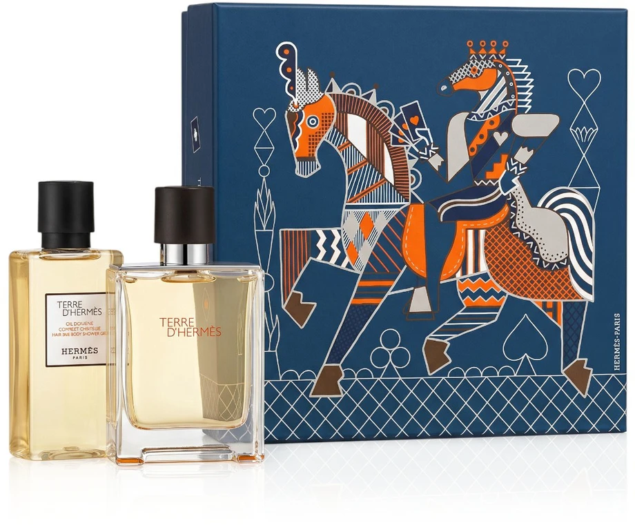 Terre D´ Hermes - EDT 50 ml + sprchový gel 40 ml