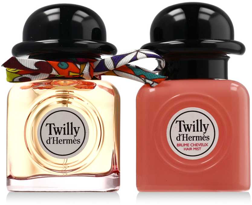 Rinkinys „Hermes“: „Twilly d'Hermes“ kvepalai moterims, 50 ml + „Twilly d'Hermes“ ginger plaukų lakas „Treatment Silky“, 50 ml