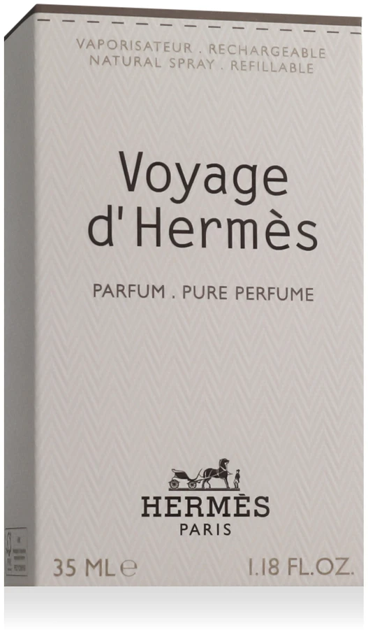 Hermès Voyage D'hermes Pure kvepalai moterims (unisex ) pakartotinai užpildomi 35ml