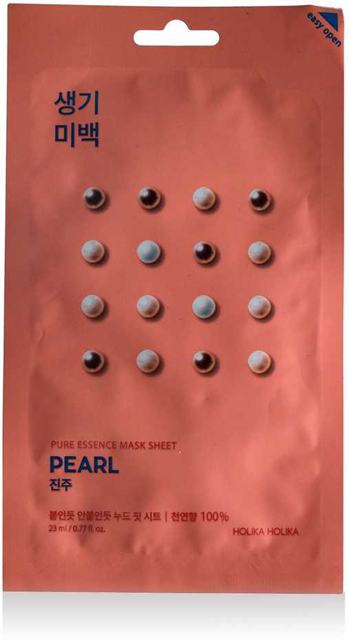 Veido kaukė Holika Holika Pure Essence Mask Sheet - Pearl-23ml