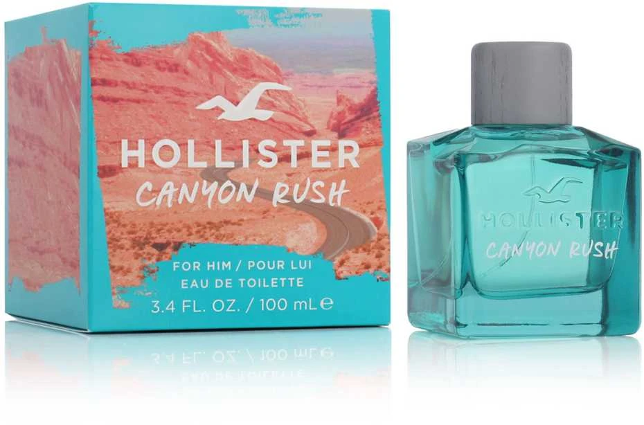 Hollister Canyon Rush For Him tualetinis vanduo purškiamas 100ml