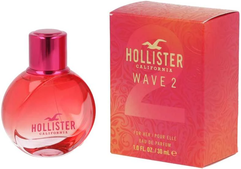 Hollister Wave 2 EDP parfumuotas vanduo moterims, 30 ml