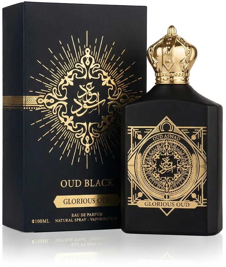 House Of Perfumes Glorious Oud Juodas EDP parfumuotas vanduo unisex, 100 ml