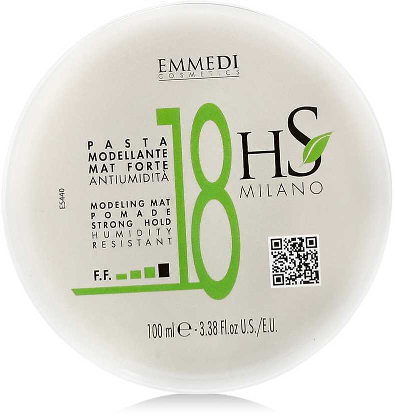 EMMEDI HS MILANO MODELLING MAT plaukų pomada, 100 ml