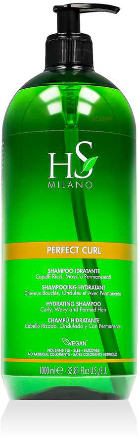 HS MILANO PERFECT CURL HYDRATING plaukų šampūnas, 1000 ml