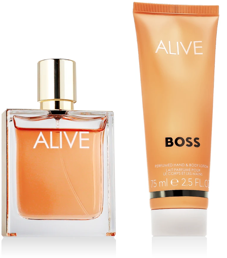 Hugo Boss Alive EDP rinkinys moterims (EDP, 50 ml + kūno losjonas, 75 ml)