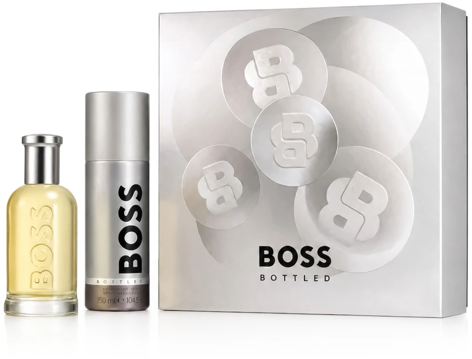 Hugo Boss BOSS Bottled rinkinys vyrams (EDT, 50 ml + dezodorantas, 150 ml)