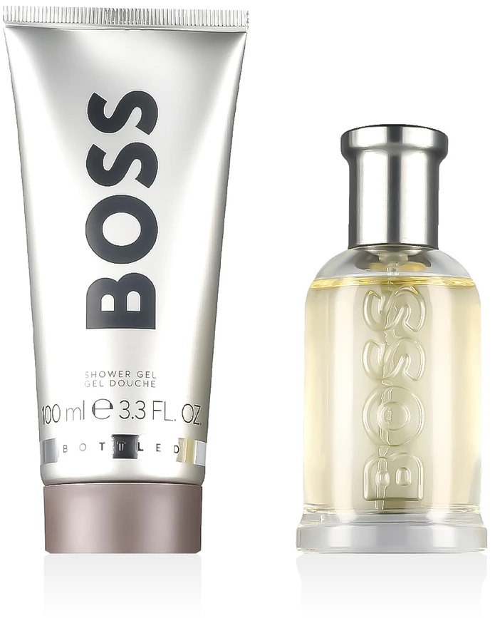 HUGO BOSS Boss Bottled EDT tualetinis vanduo rinkinys vyrams, 50 ml