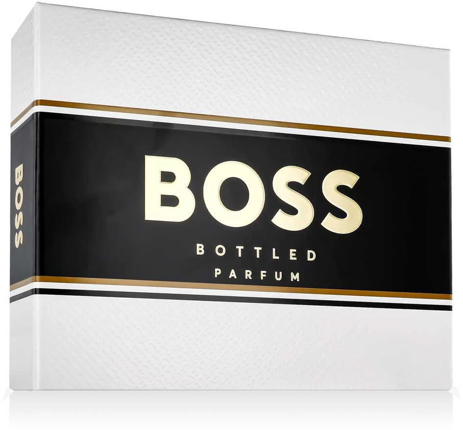 Hugo Boss BOSS Bottled Parfum Giftset rinkinys vyrams (PP kvepalai, 100 ml + dezodorantas, 75 ml + dušo želė, 100 ml)