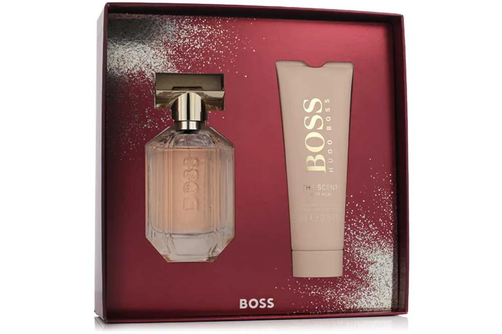 Hugo Boss The Scent For Her rinkinys moterims (EDP, 50 ml + kūno losjonas, 75 ml)
