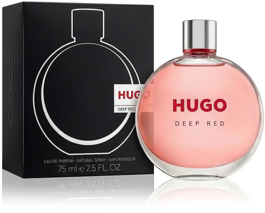 Hugo Boss HUGO Deep Raudona EDP parfumuotas vanduo moterims, 75 ml