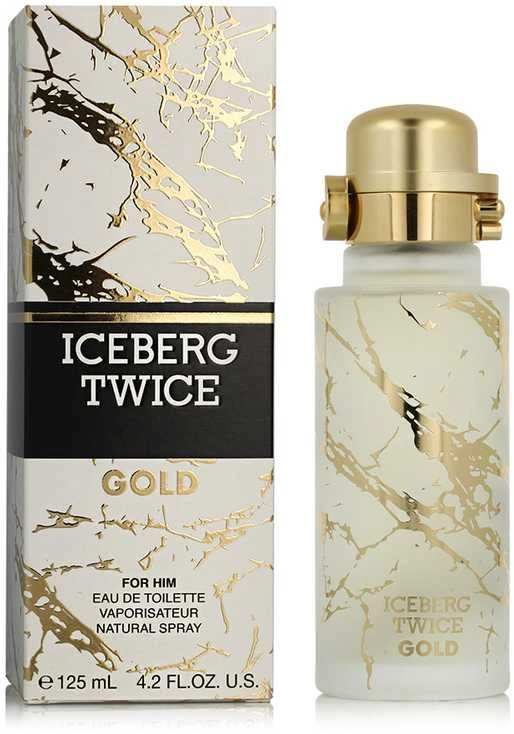 Tualetinis vanduo vyrams Iceberg Twice Gold Men EDT, 125 ml