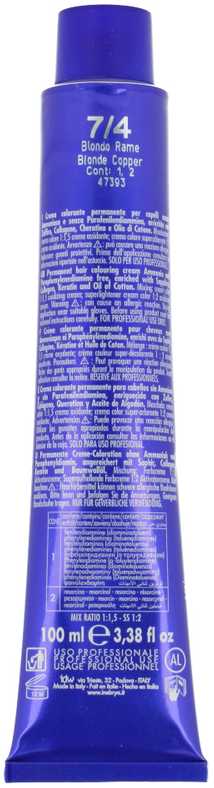 Inebrya Bionic Color Copper (7/4 Skirtas šviesiems plaukams Copper) 100 ml