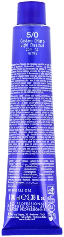 Inebrya Bionic Color Natural (5/0 Light Chestnut) 100 ml