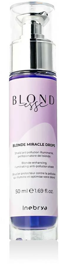 Inebrya Blondesse Skirtas šviesiems plaukams Miracle Drops serumas šviesiems plaukams, 50 ml