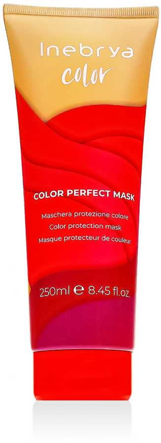 Inebrya Color Perfect Mask spalvą apsauganti kaukė dažytiems plaukams, 250 ml