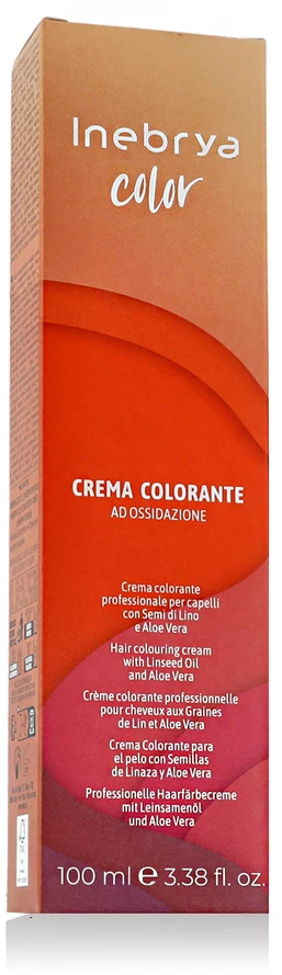 Inebrya Color hair dye 100ml - 7/73 | Skirtas šviesiems plaukams Brown Golden