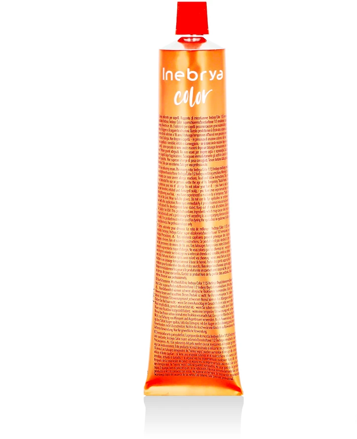 „Inebrya Color“ plaukų dažai 100 ml - 5/7 | Šviesiai kaštoninė ruda (kaštoninė)