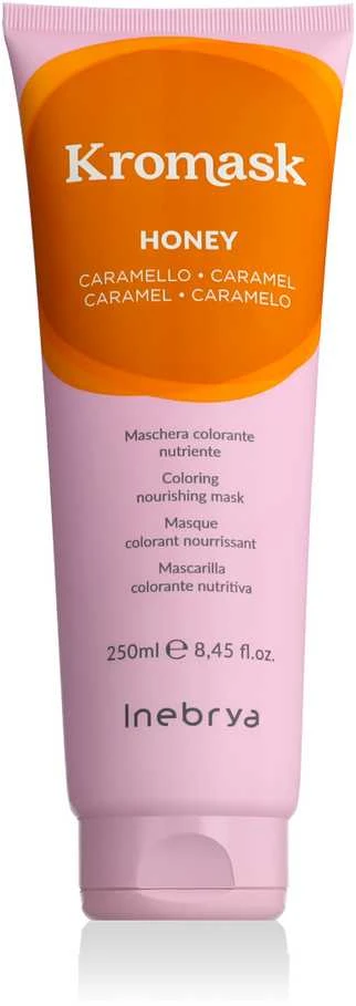 Inebrya Kromask Coloring maitininantis Mask Honey dažanti maitinamoji kaukė šviesiems plaukams, 250 ml
