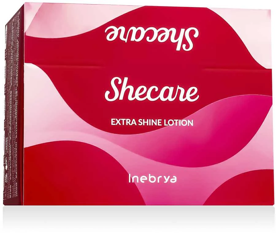 „Inebrya“ kondicionierius akimirksniu suteikiančiam spindesio „Shecare“ (losjonas su ypatingu blizgesiu) 12 vnt., 12 ml