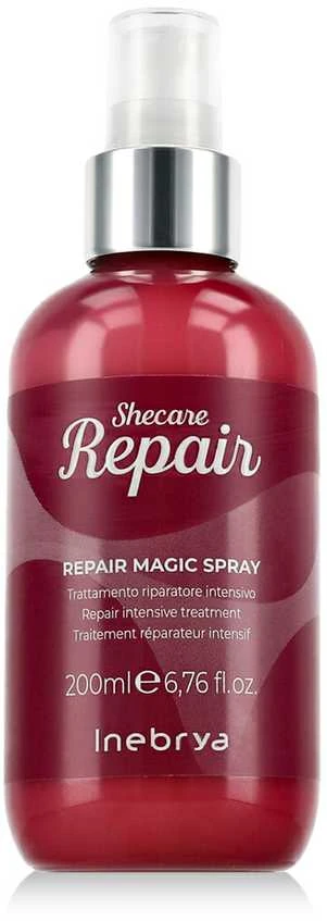 Inebrya SheCare Repair Magic Purškiklis atkuriamasis plaukų purškiklis, 200 ml