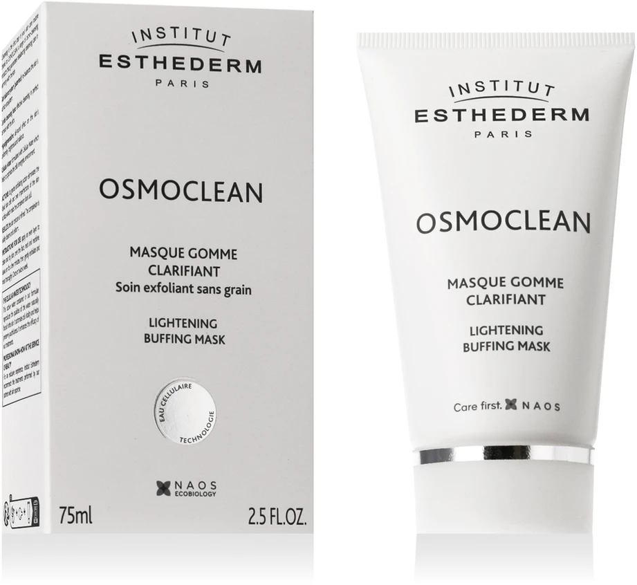 Institut Esthederm Osmoclean Lightening Buffing Mask valomoji veido kaukė, 75 ml