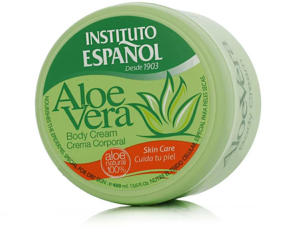 Instituto Español Aloe Vera Body Kreminis drėkinantis kūno kremas, 400 ml