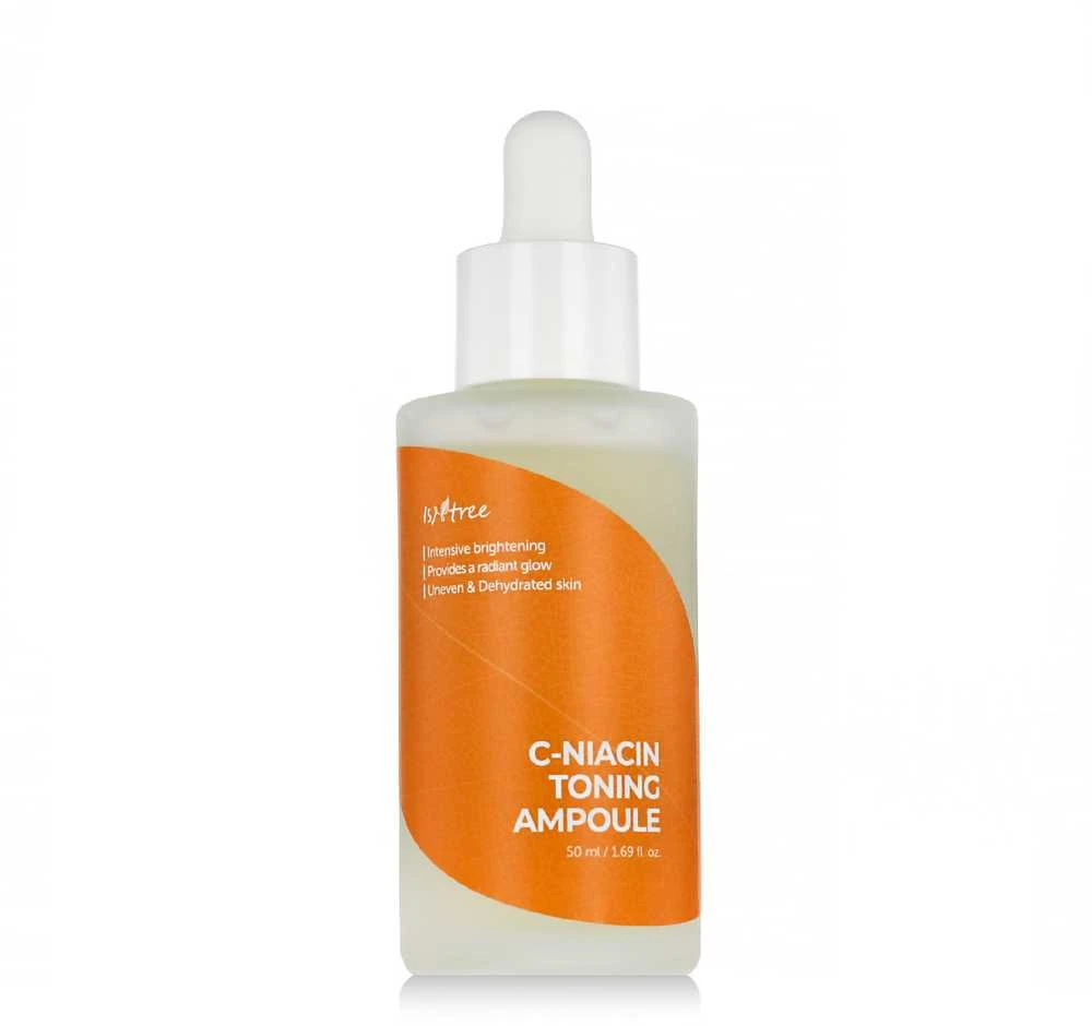 Isntree C-Niacin Toning Ampoule skaistinantis veido serumas, 50 ml