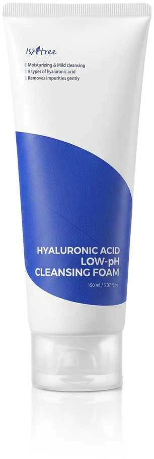 Isntree Hialurono rūgšties drėkinamosios valomosios putos (žemo pH valomosios putos) 150 ml