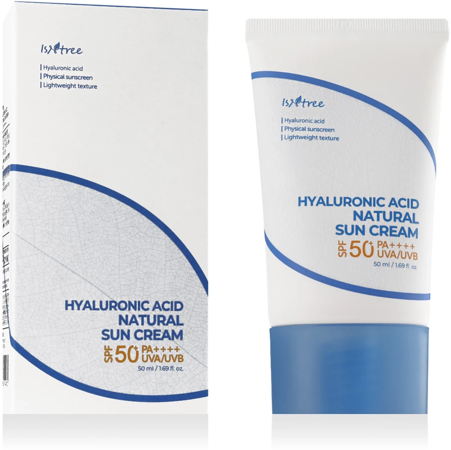 „Isntree“ – natūralus hialurono rūgšties kremas nuo saulės – SPF50+ PA++++ – 50 ml