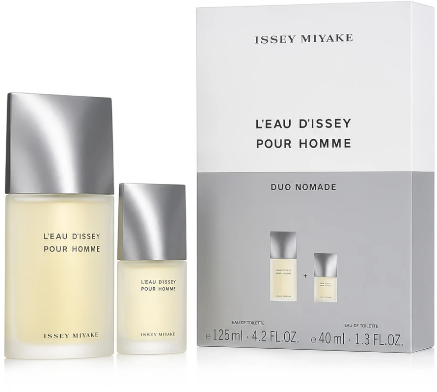 Set Issey Miyake: L'Eau D'Issey Pour Homme Eau De Toilette For Men, 40 ml + L'Eau D'Issey Pour Homme Eau De Toilette For Men, 125 ml