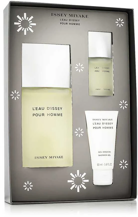 Issey Miyake L'Eau D'Issey Pour Homme tualetinis purškiklis, 125 ml 3 vnt.