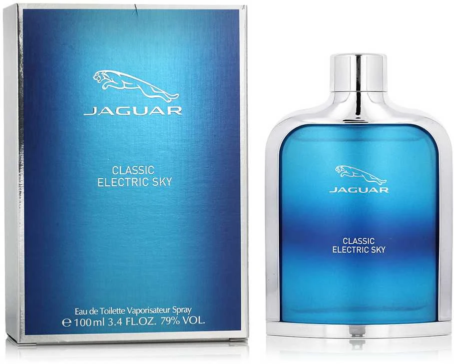 Jaguar Classic Electric Sky EDT tualetinis vanduo vyrams, 100 ml