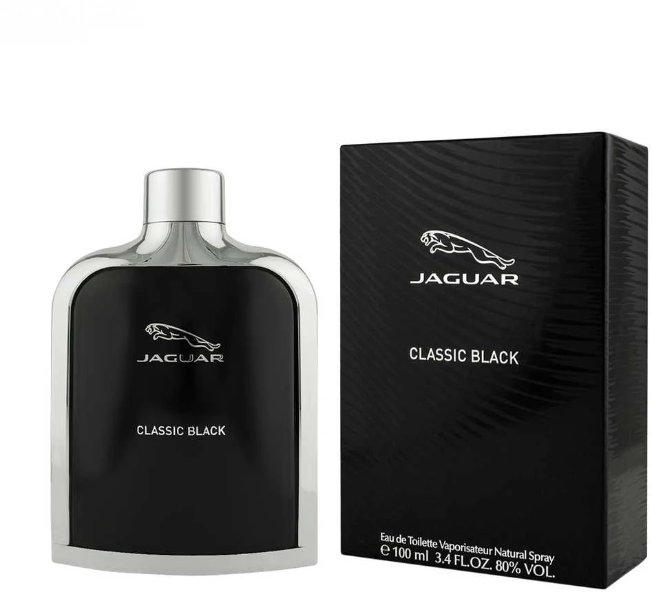 Kvepalai vyrams Jaguar Classic Black EDT, 100 ml